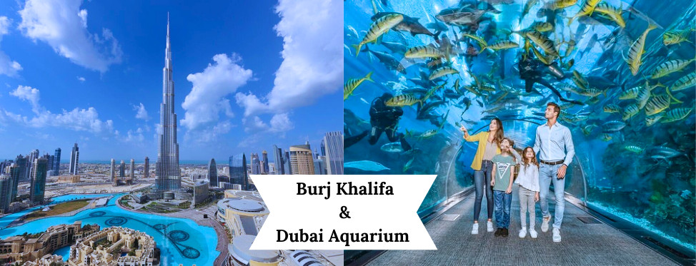 Burj Khalifa and Aquarium Tickets