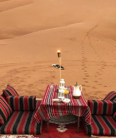 Dinner in Desert