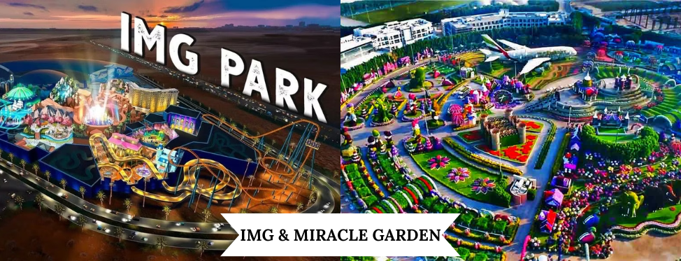  IMG World & Dubia Miracle  Garden Ticket Package  Buy 1 Get 1 Free