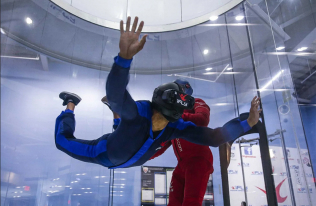 Virtual Reality Skydiving